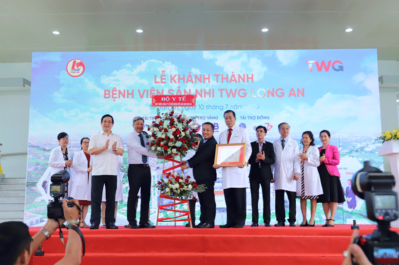 BỆNH VIỆN SẢN NHI TWG LONG AN CHÍNH THỨC ĐƯỢC KHÁNH THÀNH (HTV9)