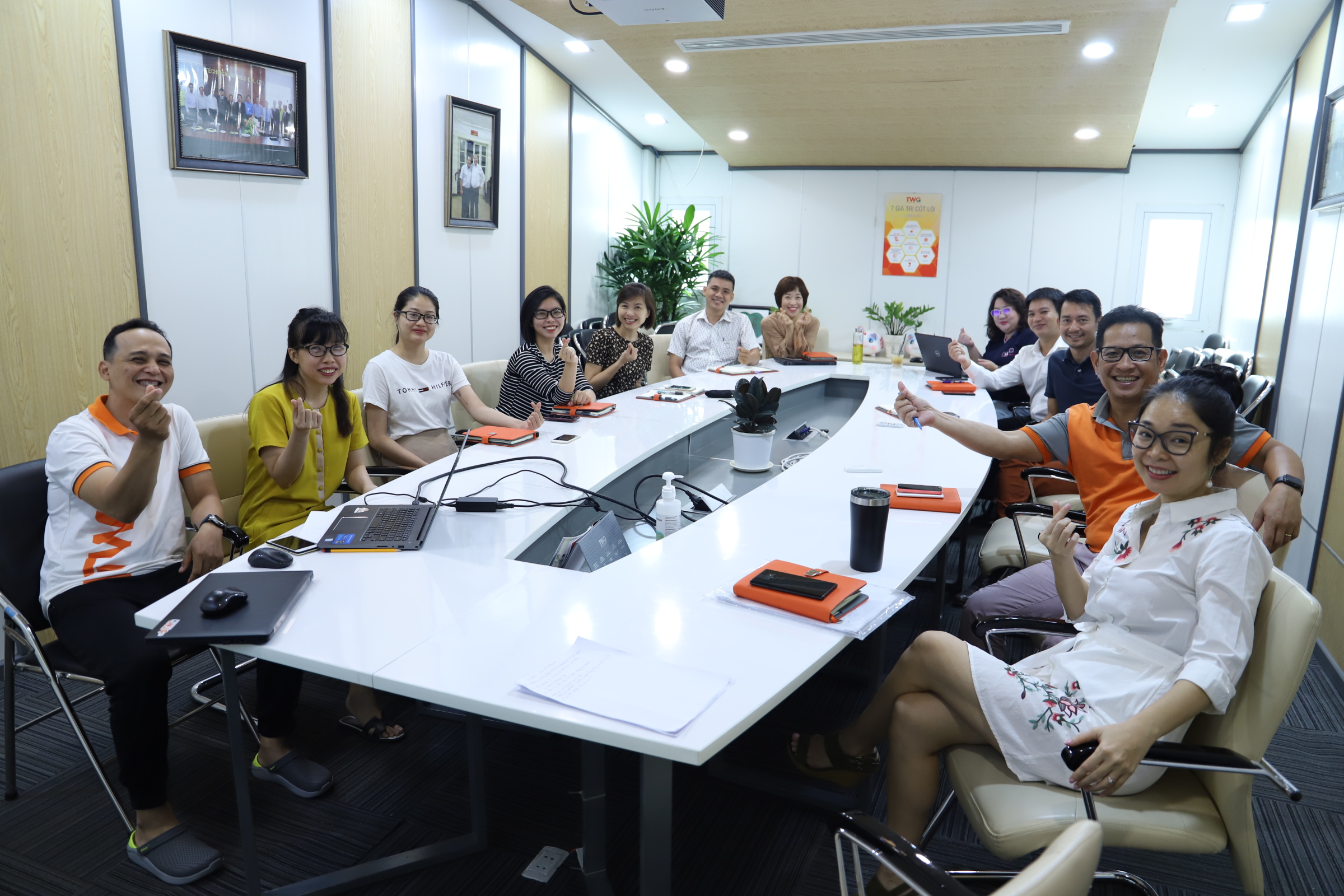 CHƯƠNG TRÌNH ĐÀO TẠO PHẦN MỀM QUẢN LÝ NHÂN SỰ  TẠI VĂN PHÒNG TẬP ĐOÀN TWG