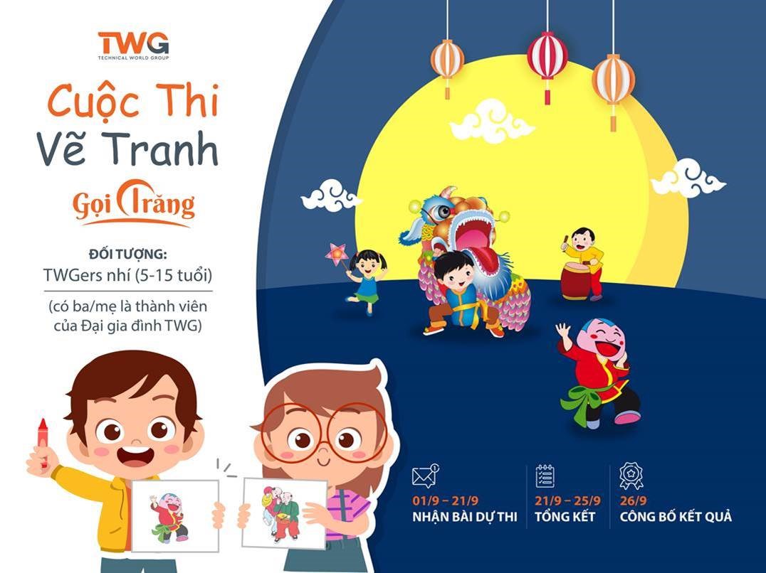 CUỘC THI VẼ TRANH TẾT TRUNG THU 2020 “GỌI TRĂNG”