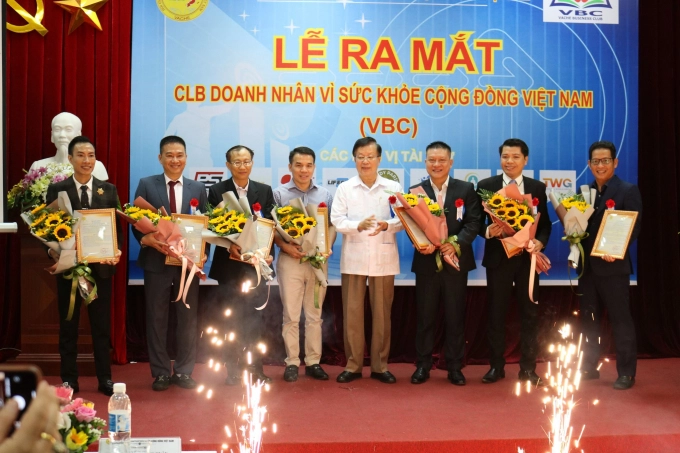 RA MẮT CLB DOANH NHÂN VÌ SỨC KHỎE CỘNG ĐỒNG