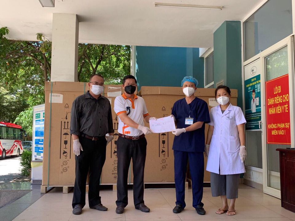 TWG LONG AN OBSTETRICS AND PEDIATRICS HOSPITAL TO SEND DONATIONS OF FOUR DIALYSIS MACHINES VALUED AT VND 1.5 BILLION TO DA NANG DEPARTMENT OF HEALTH