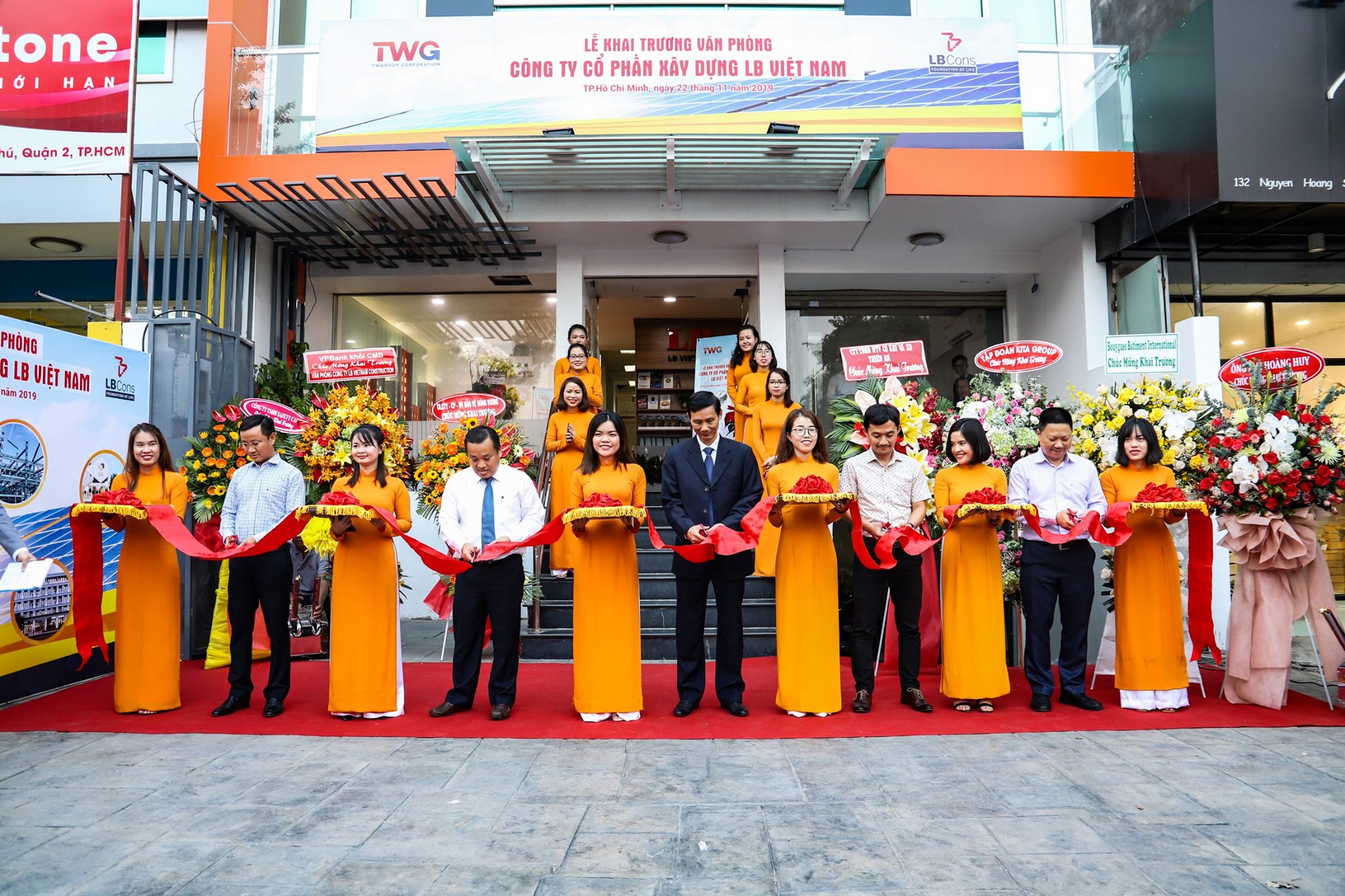 LỄ KHAI TRƯƠNG VĂN PHÒNG CÔNG TY CỔ PHẦN XÂY DỰNG LB VIỆT NAM