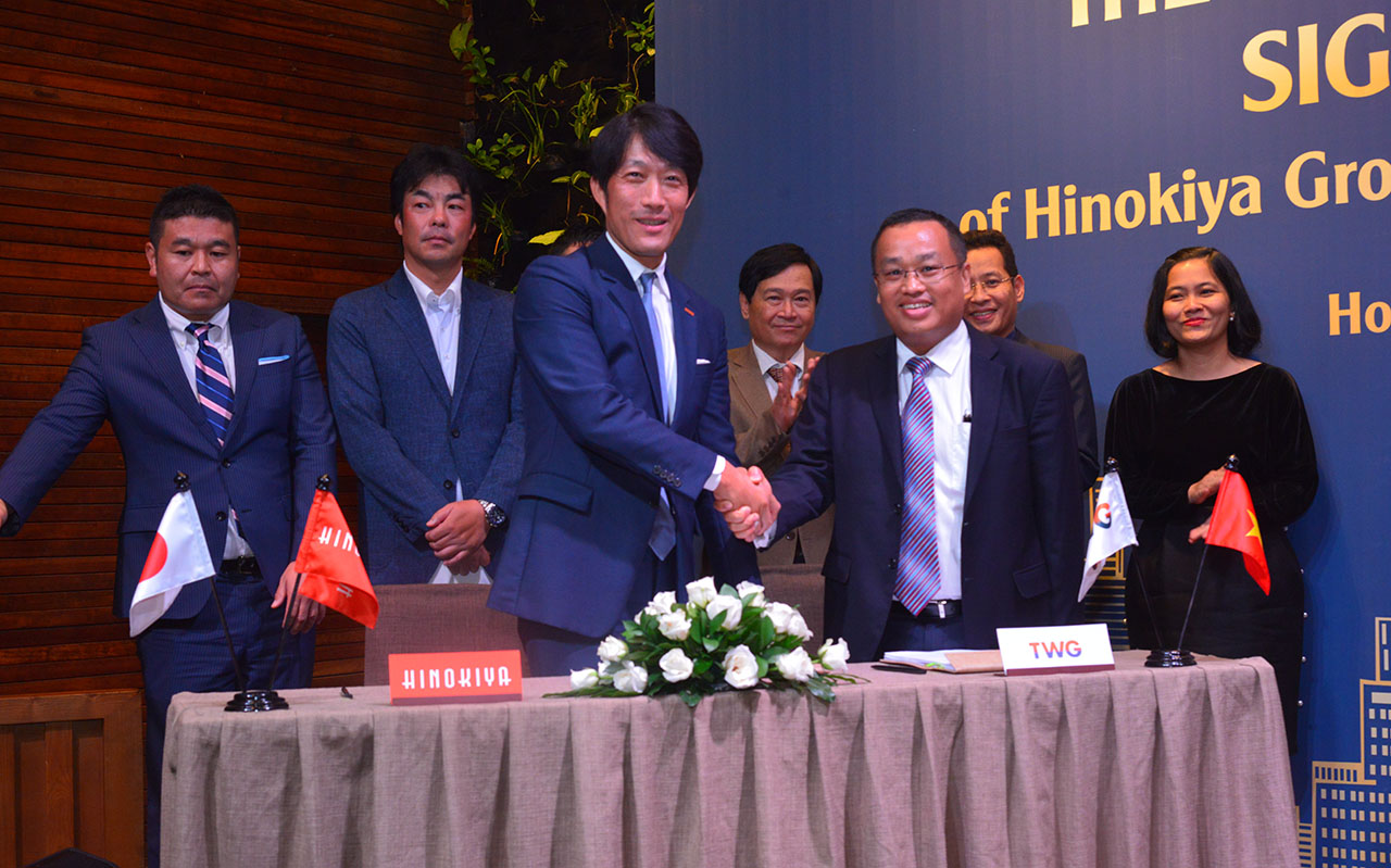 TWGROUP CORPORATION KÝ KẾT HỢP TÁC CHIẾN LƯỢC CÙNG TẬP ĐOÀN HINOKIYA NHẬT BẢN